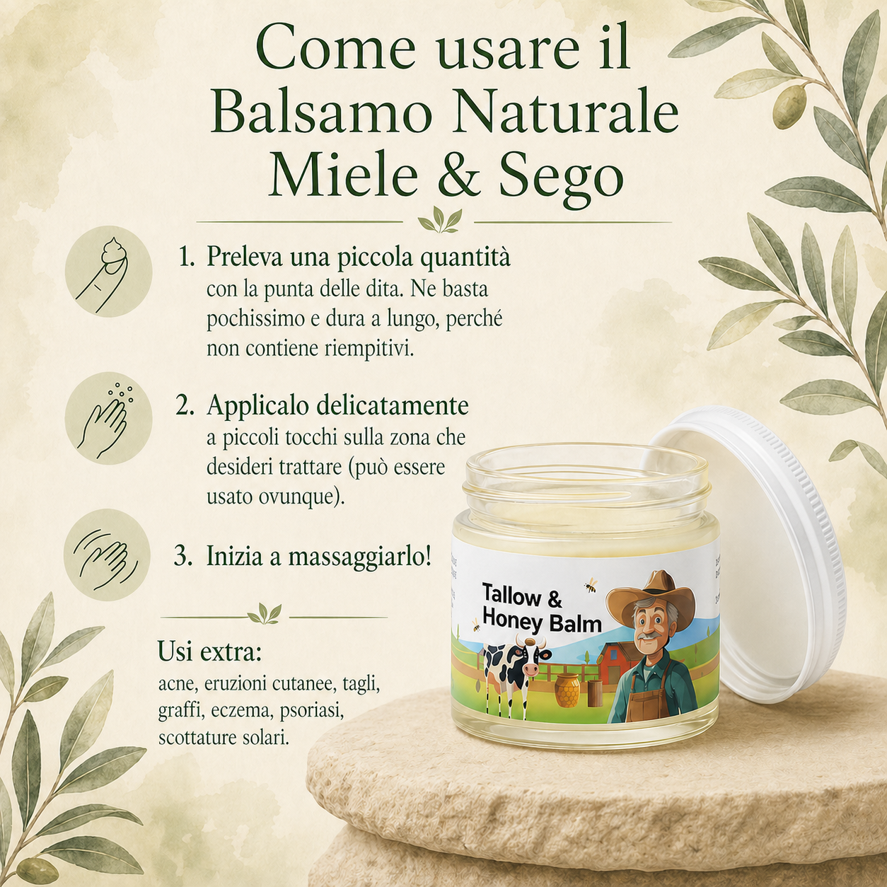 Balsamo Naturale Miele & Sego